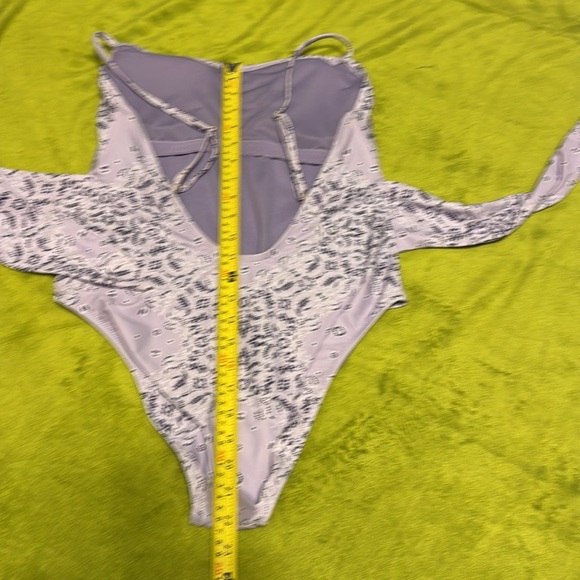 Lavender Bandana Party Sz Med Tube Top and L-XL One Piece - Picture 9 of 10